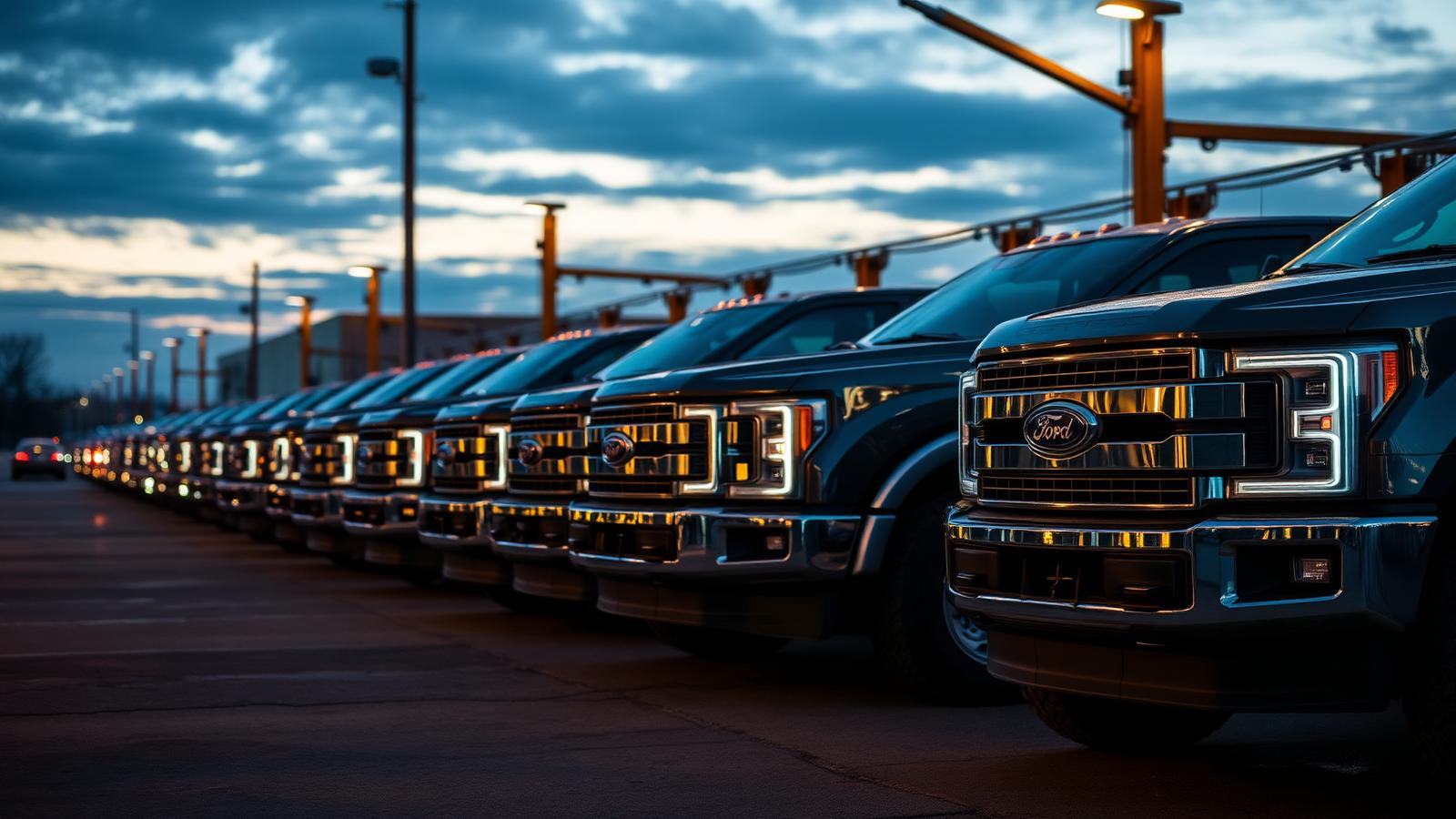 Diesel trucks at Aulin Automotive